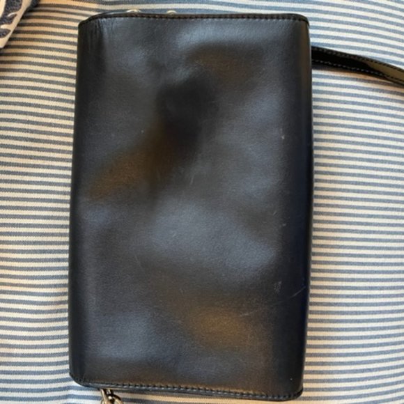 Kate Spade Black Leather Crossbody Purse - Picture 3 of 4